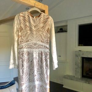 Alexis White lace dress! New with tags! Size M
